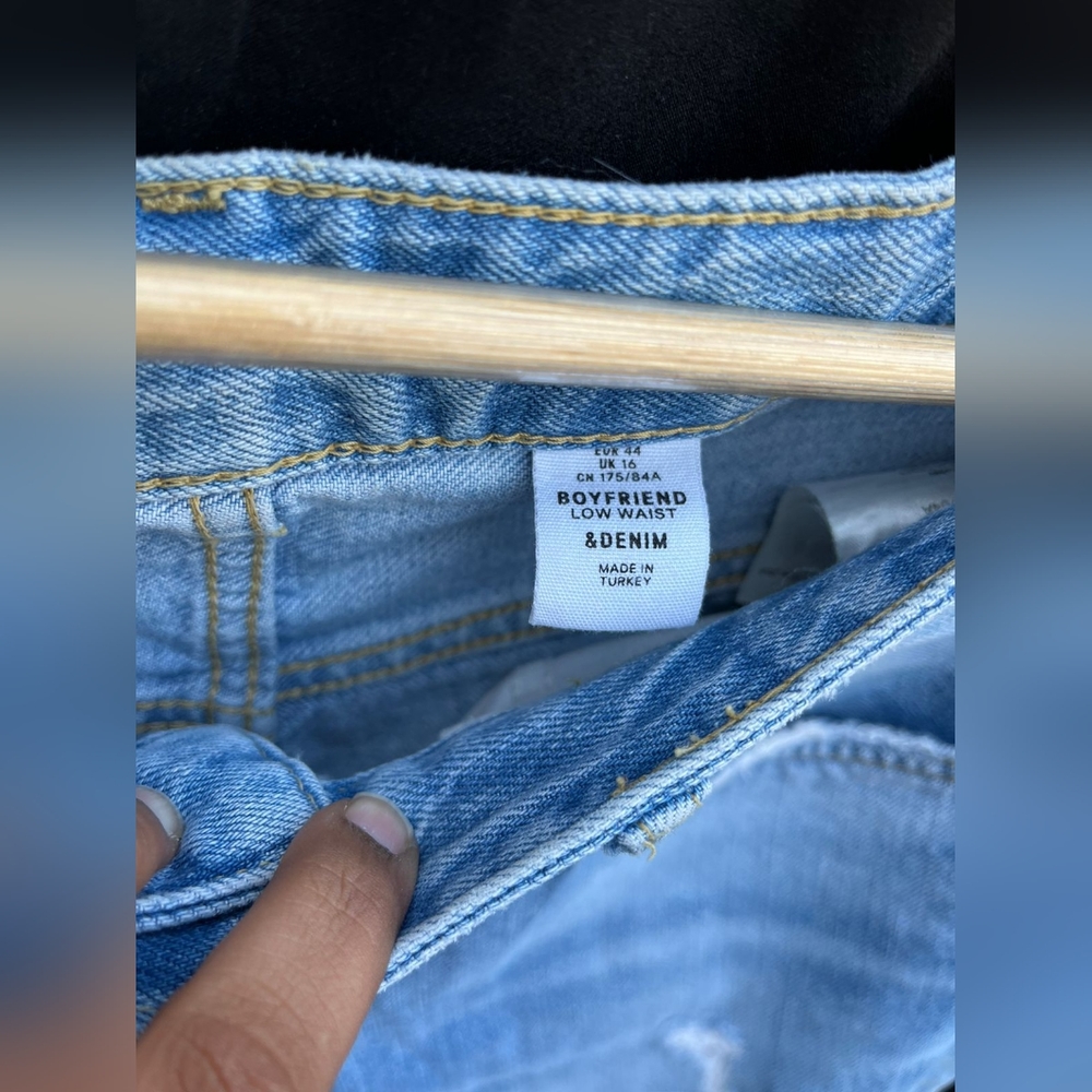 H&M boyfriend ribbed jeans - Picture 4 of 9